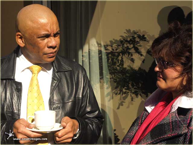 Ian Bartes and Alison Barnard
